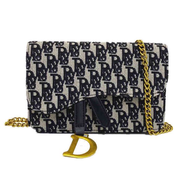 

2022 latest luggage factory wholesale bag women's bag new messenger single shoulder version red chain