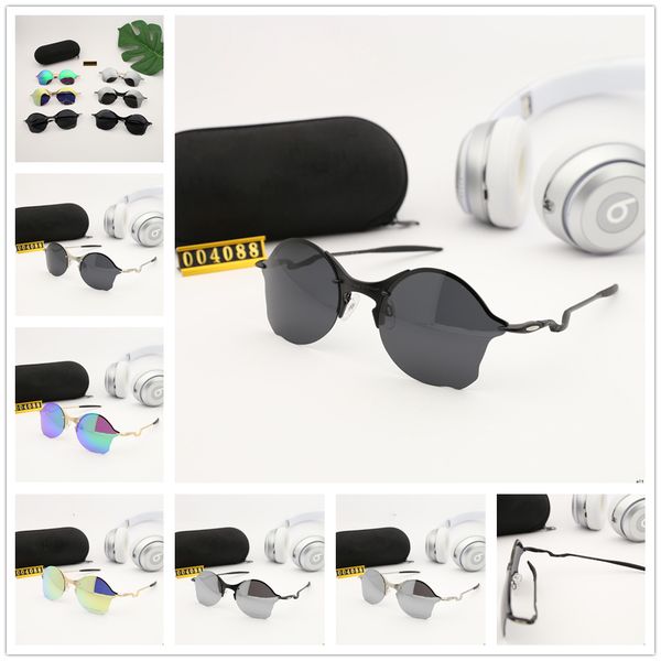 

new fashion o metal polarized sunglasses hd usa polaroid lens ultra light alloy frame spring glasses legs 004088 ing, White;black