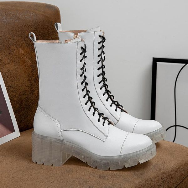 

fashion zipper women boots leather winter boot martins casual motorcycle woman shoes fashion women boots 2020, Black