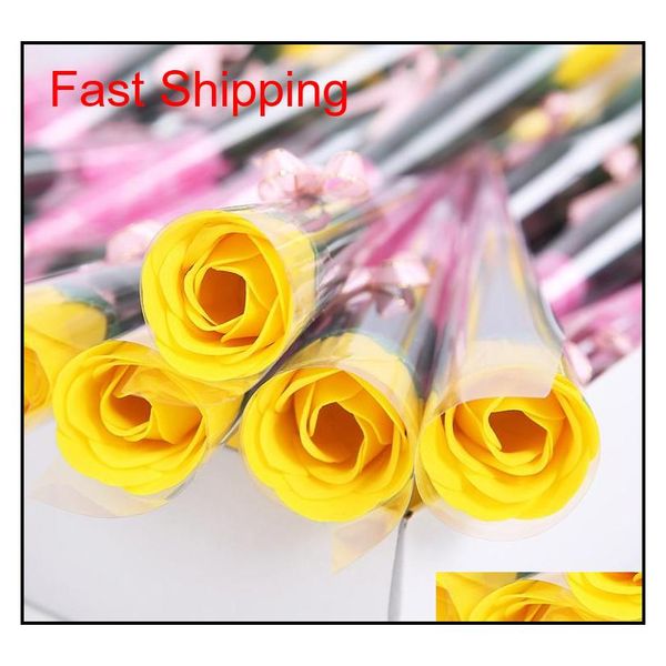 

artificial soap flowers rose valentine's day wedding flower party gifts home l favors decorations wed qylavy my_home2010