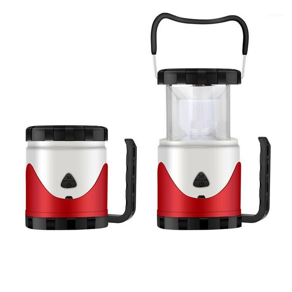 

portable lanterns multifuction camping light usb rechargable 3 modes with 18650 battery lantern lamp1