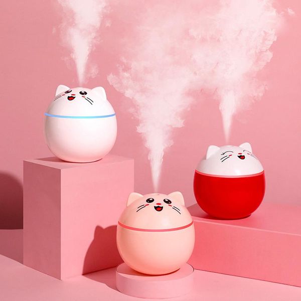 

300ml ultrasonic air humidifier pet aroma essential oil diffuser for home car usb fogger mist maker usb air fresher random ship