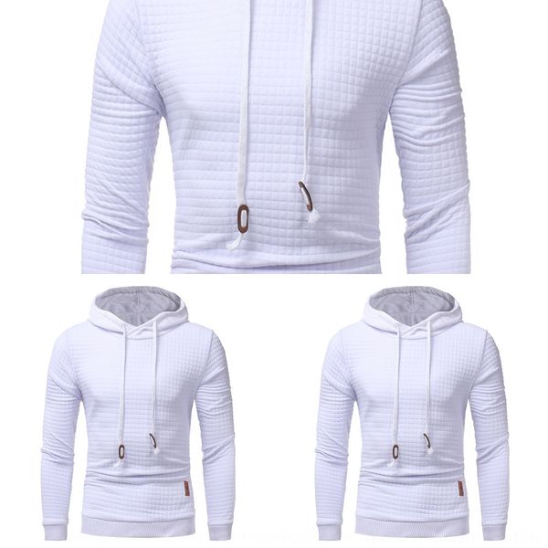 

gn9ga men's autumn and sleeve new men's sweater long warm warm winter jacquard hoodie jacquard hoodie 95al1 coat sweatshirt, Black