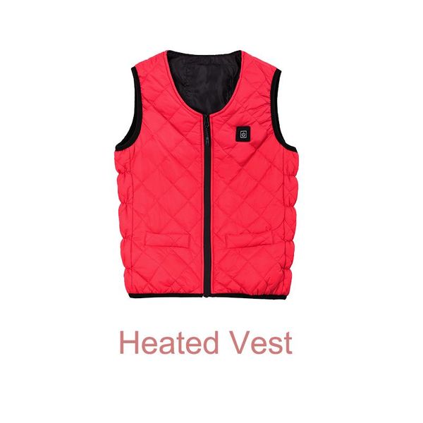 

outdoor t-shirts usb winter heated jacket thermal electric vest camping hiking clothing tactical infrad battery women, Gray;blue