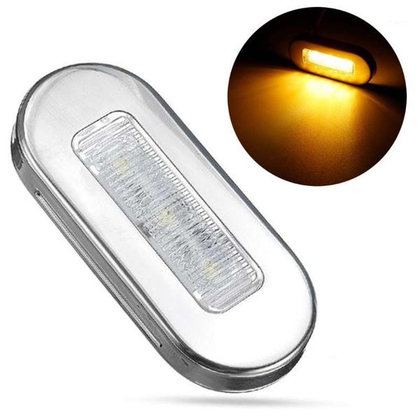 

emergency lights 1 pair low power 12v 3led stainless steel navigation light boat sidelight sailing universal fit for yacht marine1