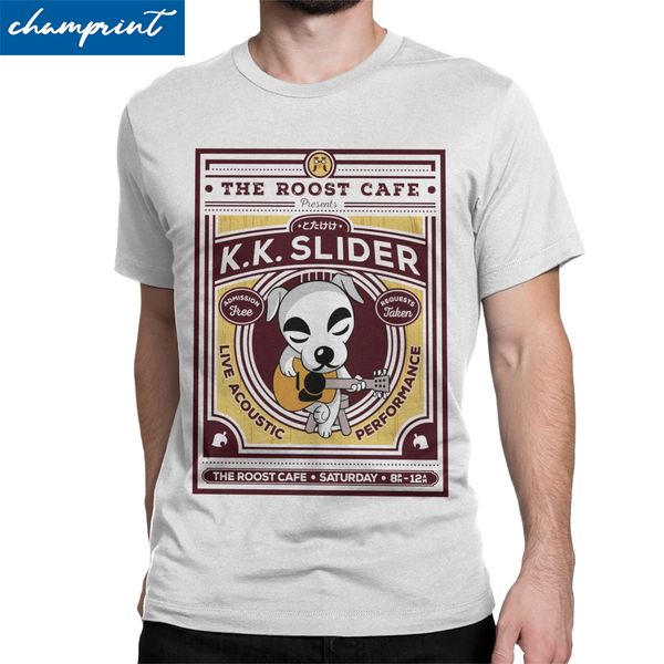 

мужская к.к. slider gig плакат повседневный с коротким рукавом animal crossing видеоигры crew neck tops взрослых спорта толстовка с капюшоно