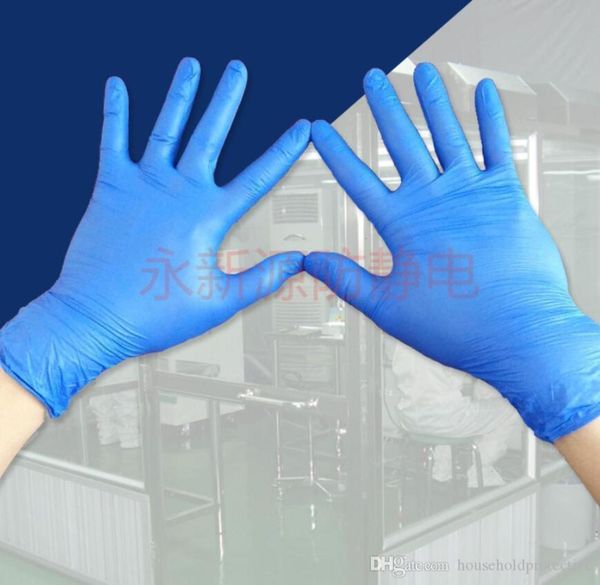 

factoryjuczpowder colored 100pcs nitrile examination disposable child adults gloves rubbe rame