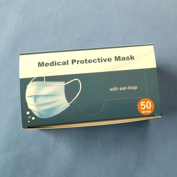 

nowoven protective face mask,3-ply, 1000 pcs per carton