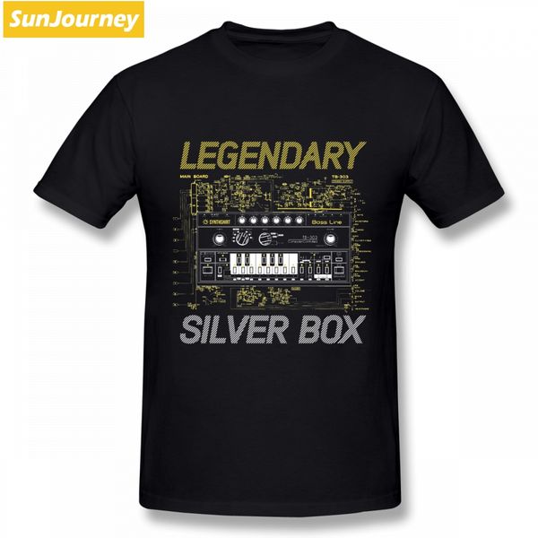 

legendary silver box tb 303 acid techno comfy crewneck plus size short sleeve for boys sport hooded sweatshirt hoodie t shirt
