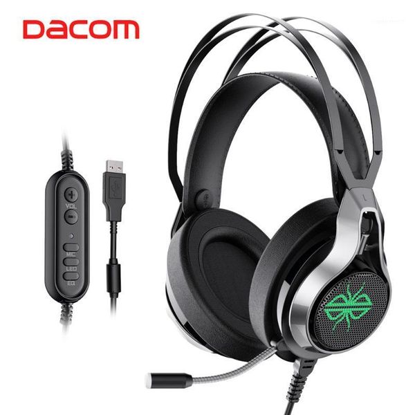 

dacom gh05 7.1 stereo led gamer headphones usb wired gaming headset with mic hd surround sound game earphones for pc pubg csgo1