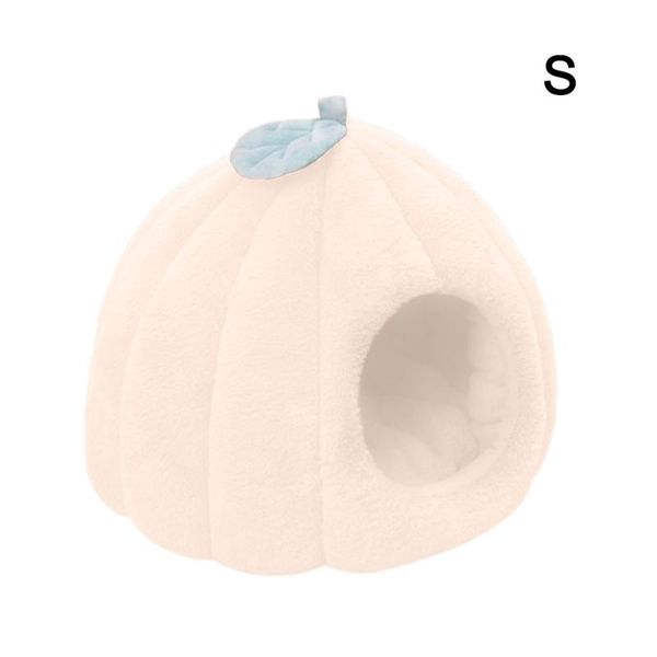 

cat beds & furniture dog house winter thickened removable and washable fur pumpkin pet supplies