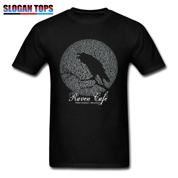 

raven moon poem ro tic designer tshirt black letter custom print unique university funky tees sport hooded sweatshirt hoodie men t shirt