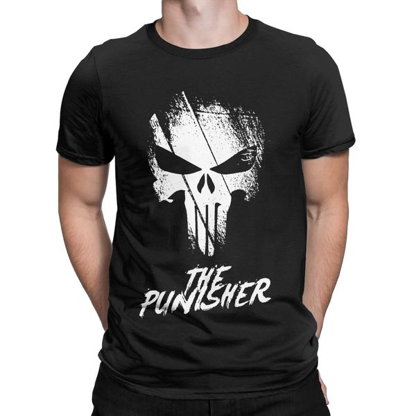 

the punisher t-shirts for men skull fashion tee shirt o neck short sleeve t shirt original clothes sport hooded sweatshirt hoodie