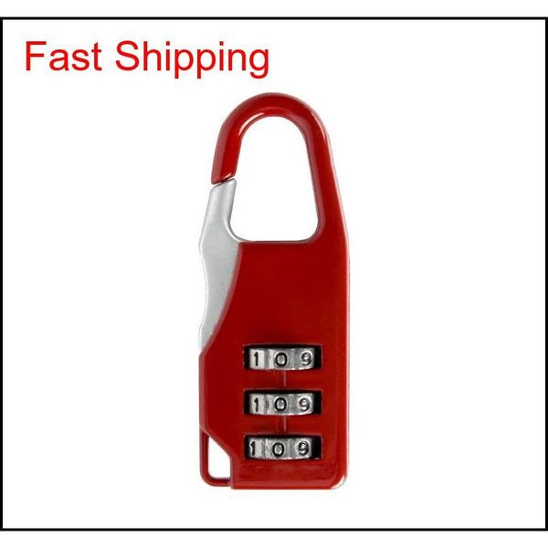 

100pcs/set mini digit password padlock suitcase travel safe lock drawer number code locks luggage padlock secur qyltof homes2011
