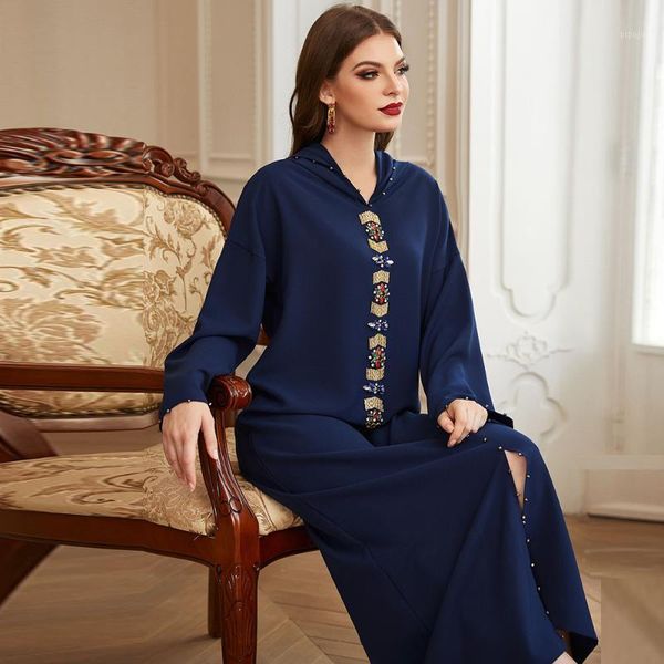 

plus size abaya dubai turkey hijab muslim dress islam clothing african dresses for women robe musulman de mode djellaba femme1, Red
