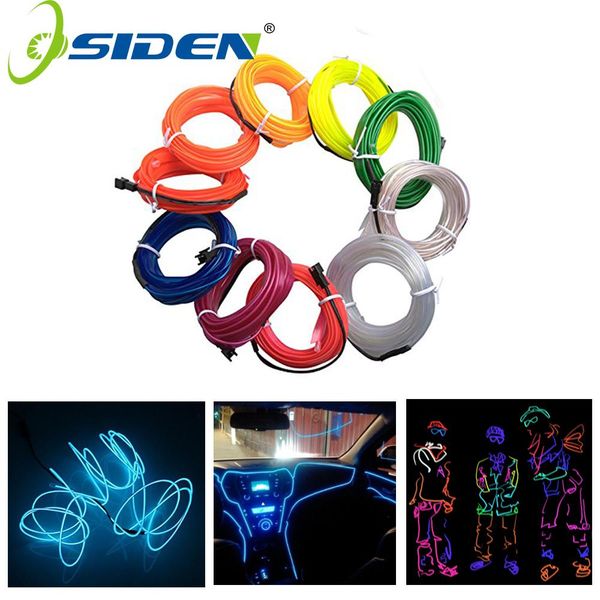 

osiden el wire light car 1m2m5m neon string lights dance party decor neon light led lamp flexible waterproof led light strip bbyfsf bwkf