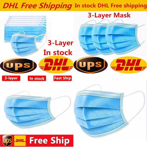 

masks and disposable dhl 50outlet protection personal health mask 3-layer facial cover with earloopoutletdftn