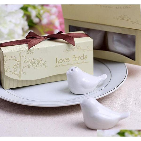 

wedding favor love bird salt and pepper shaker set party gift with package bo jllruz allguy