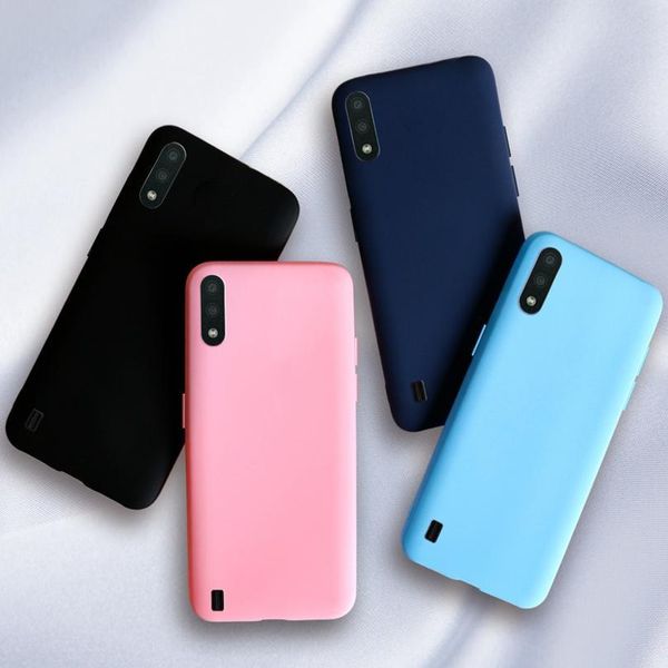 

tpu matte solid sile phone soft cases for samsung galaxy a51 a71 a01 a 71 51 01 a11 galaxya71 galaxya51 galaxy wmtsfs