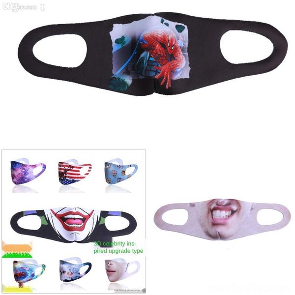 

y6zhf print decor face washable y6zhf christmas shipping christmas breathable rnlh claus santa fashion cotton xmas masks kids ovsew