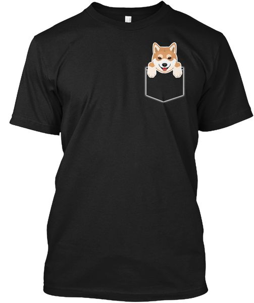 

shiba inu pocket funny dog tee short-sleeve print funny short sleeve printed t-shirt business sport hooded sweatshirt hoodie