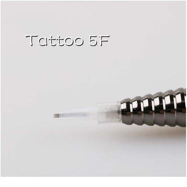 

50 pcs 5f needles for permanent makeup good quality traditional tattoo needles independent packag jllzss