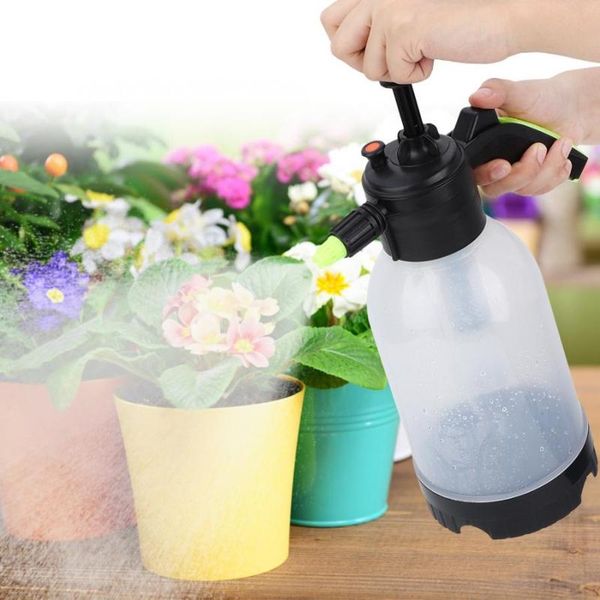 

watering equipments 2l air pressure portable flower plant water spray pot bottle nozzle kettle home office garden