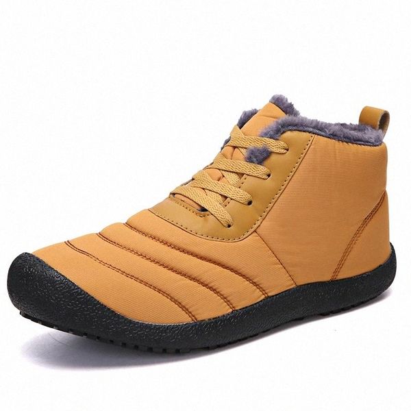 

2020 Men Boots Fashion Men Shoes High Quality Men's Snow Boots Males Winter Comfortable Men Casual Boots Dropshipping #KJ0U