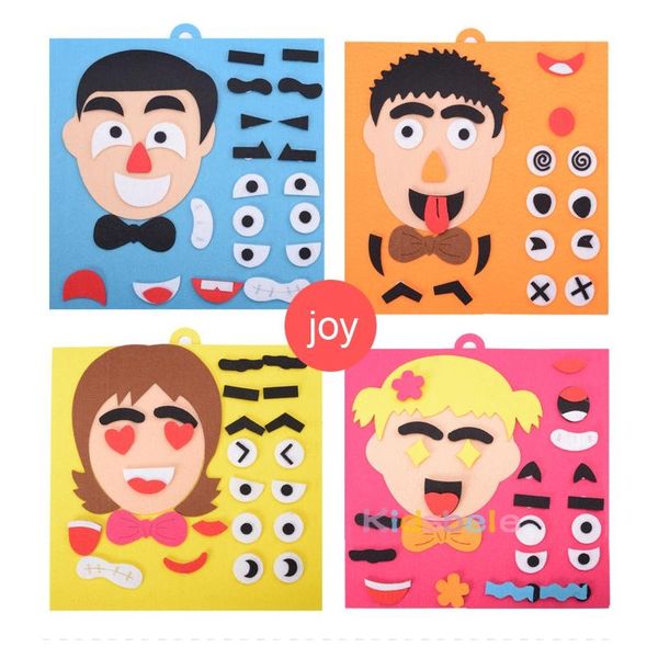 

diy игрушки 3d родители emotion изменить логические игрушки креатив выражение лица дети развивающие игрушки дети обучения смешные набор zxh