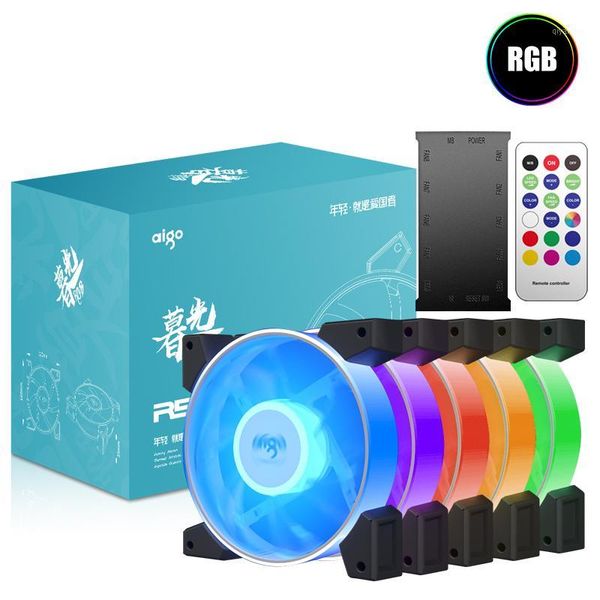 

fans & coolings aigo 4pin12v aura sync rgb fan pack 120mm led pc deskcomputer case quiet cpu cooler cooling heatsink controller1