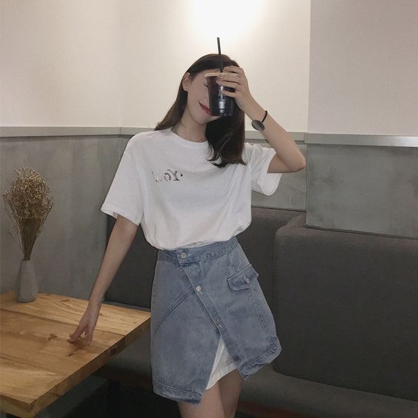 

ocypo summer fairy 2020 new western style slimming internet celebrity fashion clothesnew summer goddess french niche skirt very clothes two, Gray