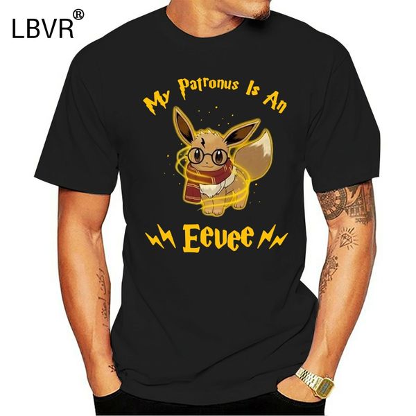 

my patronus is an eevee t-shirt 2019 summer men's short sleeve t-shirt sport hooded sweatshirt hoodie