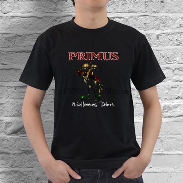 

fashion primus miscellaneous debris rock funk band t-shirt1, White;black