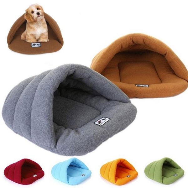 

kennels & pens warm fleece pet sleeping bag kennel dog cat large house mat