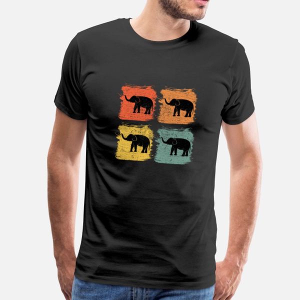 

elephant animal retro pop art gift t shirt comic popular plus size tracksuit hoodie sweatshirt