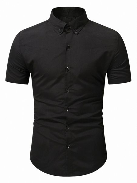 

men button up shirt j476#, White;black