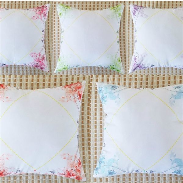 

sublimation blanks pillow case cover lace digital printing new pattern cushion covers home decor bedroom womens 6 2xz m2