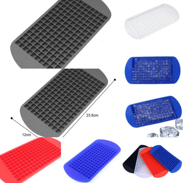 

160 grids diy creative small mold square shape silicone tray fruit ice cube maker bar kitchen accessories wholesale dhl 1 n73vo