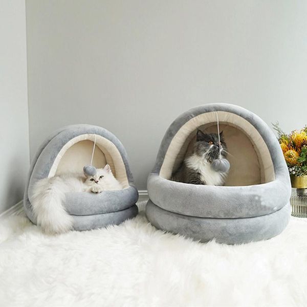 

dropshipping hot sell pet cat дом кровать кровать крытый котенок матем теплый маленький для кошек собаки гнездо