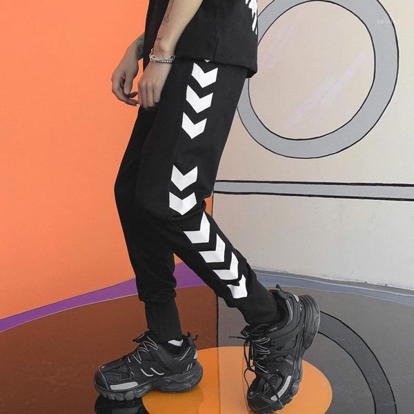 

streetwear hip hop black joggers pants 2020 mens harajuku track pants men casual sweatpants side striped trousers1