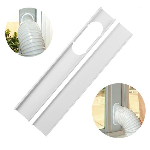 

84-120cm mobile air conditioner universal adjustable window sealing plate splint baffle airconditioner hvac slide kit plate #301