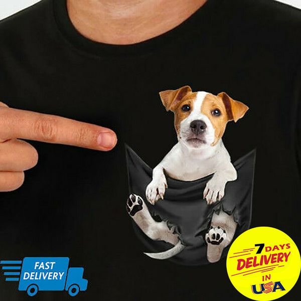 

jack russell inside pocket dog loverst black size 3xl women fashion sport hooded sweatshirt hoodie t shirt