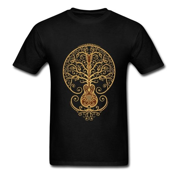 

funny acoustic guitar tree of life t shirts men custom cotton short sleeve plus size shirt sport hooded sweatshirt hoodie