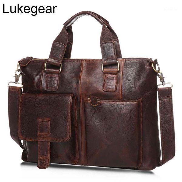 

briefcases lukegear mens messenger bags genuine leather handmade cowhide lappacks1