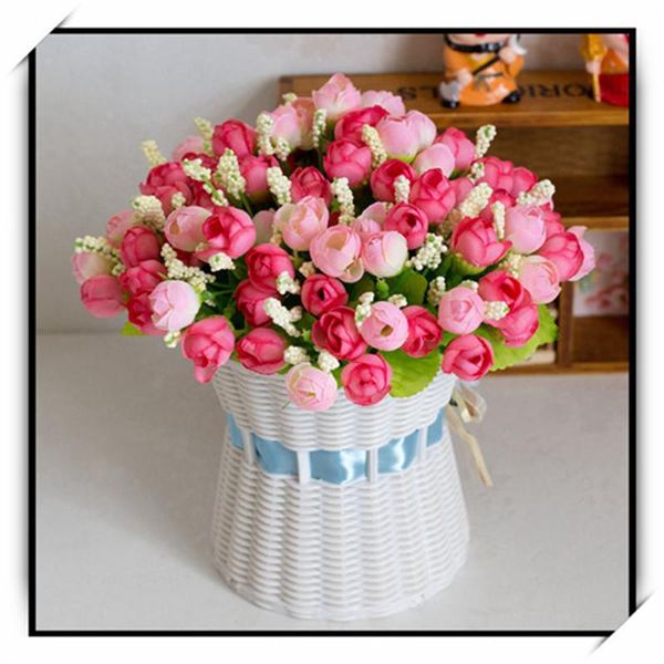 

artificial flowers peony rose autumn silk fake flowers for wedding party decoration fake home artificial decorations