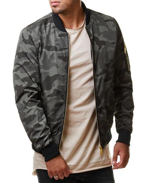 

men's jackets nice men coats male outerwear overcoat casual jacket army camouflage plus size 4xl, Black;brown