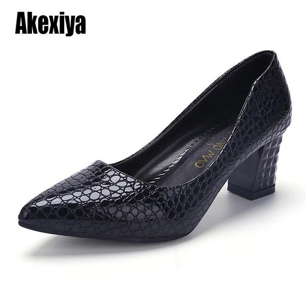 

female pumps white mouth women shoes fashion office work wedding party shoes ladies low heel woman autumn u050, Black
