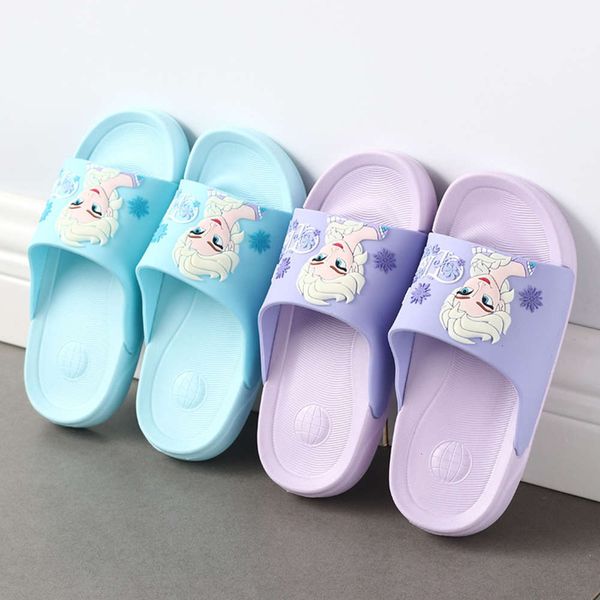 

sandals 181089 children's cute cartoon boys and girls drag princs lisa, Black;red