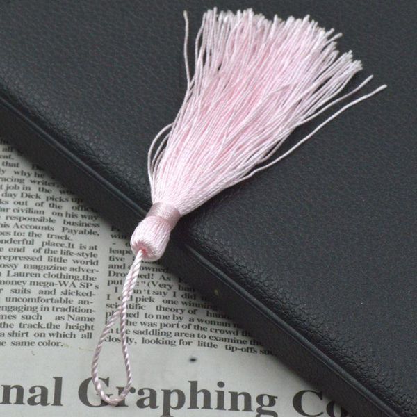 

10pcs polyester silk tassel chinese knot earrings charms tassels for diy craf jewelry making borlas piel random mixed colors h jllfim