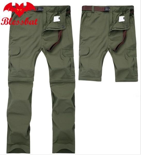 

men's pants detachable quick dry 2021 summer active multifunction pockets casual cargo size 7xl1, Black